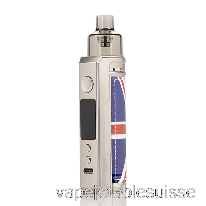 Vape Suisse Voopoo Drag X 80w Pod Mod Kit Chevalier D'argent